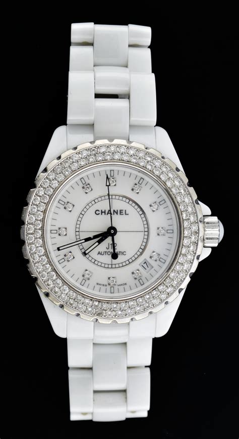 chanel j12 38 mm fr factory|Chanel j12 diamond bezel.